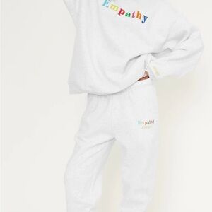 EMPATHY Sweatshirt & Sweatpants Set